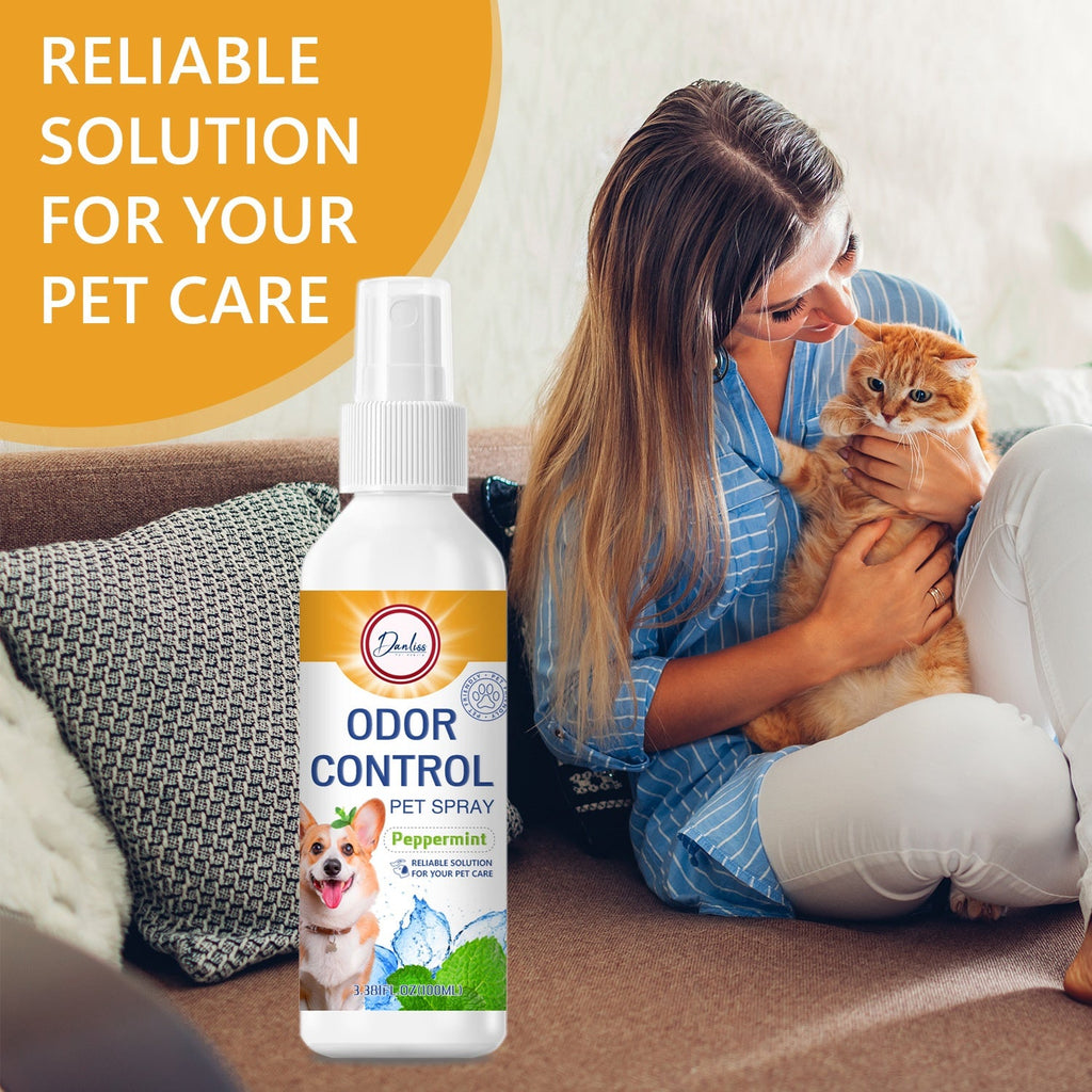 Cat And Dog Antibacterial Long-lasting Deodorizing Pet Air Freshener Spray
