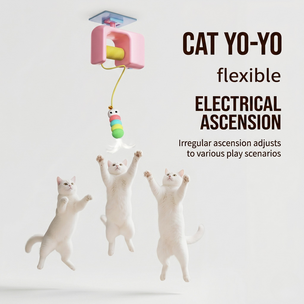 Automatic Hanging Yo-Yo Cat Teaser