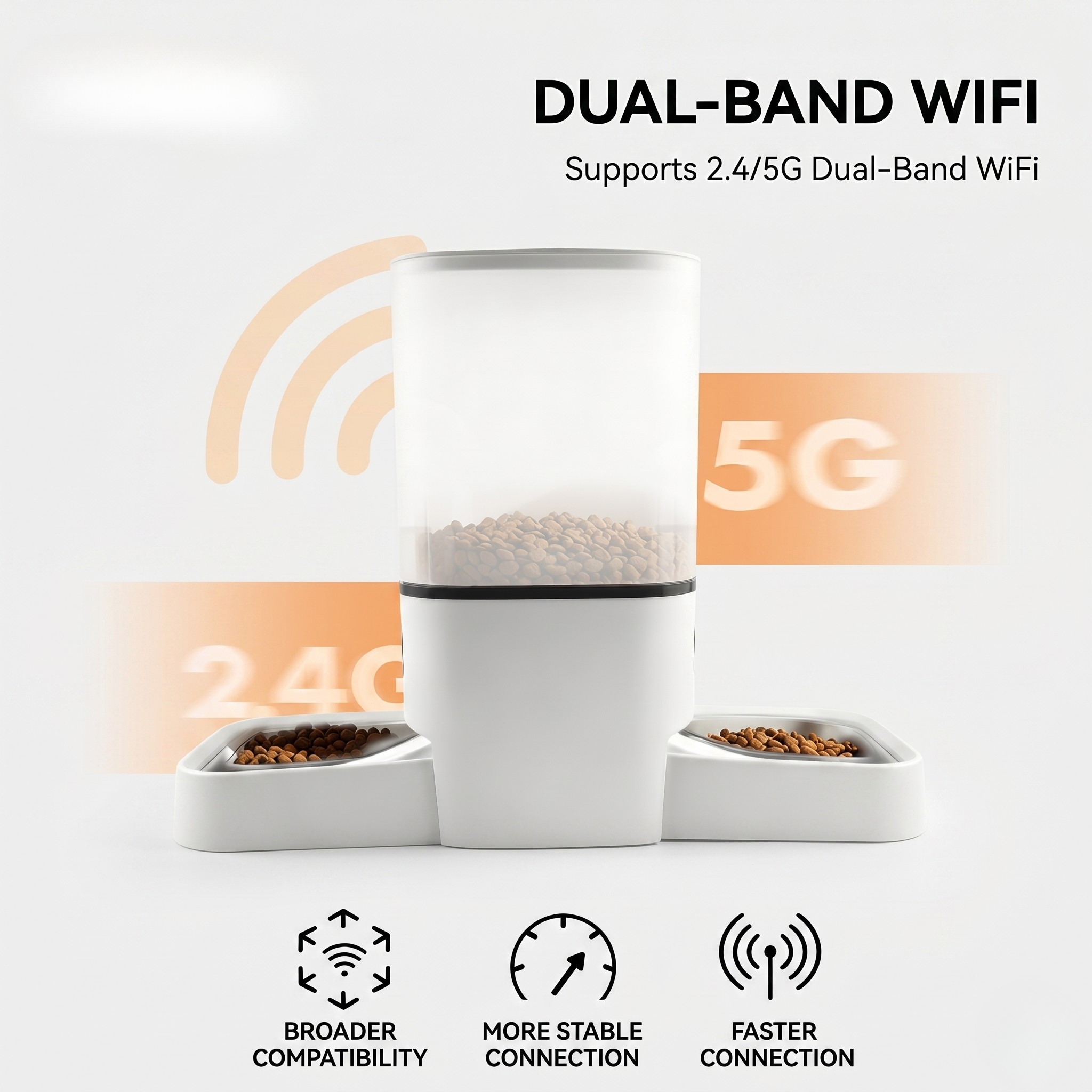 Smart WiFi Automatic Pet Feeder