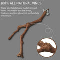 Bird Standing Stick Wild Grape Wood Grinding Claw Stick Perching Stick