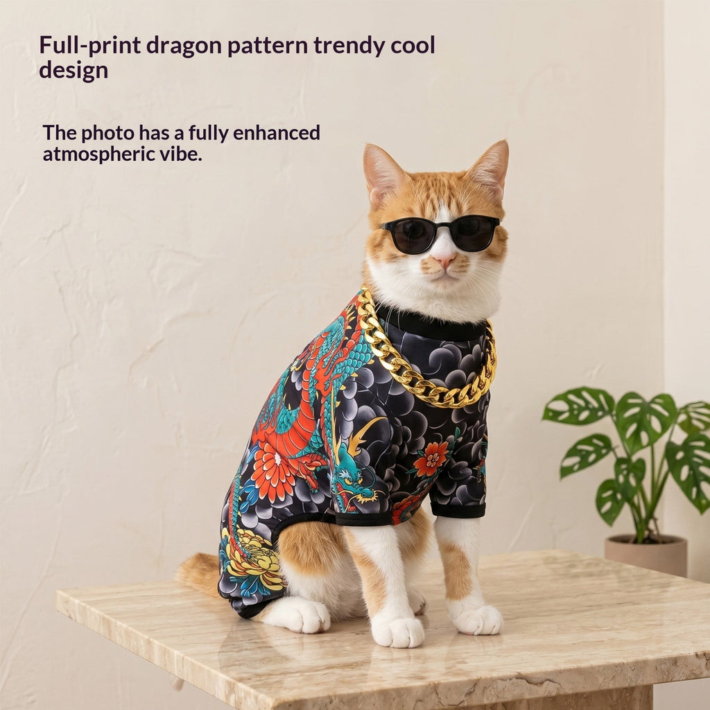 Pet Tattoo Four-Legged Apparel Dog Clothing