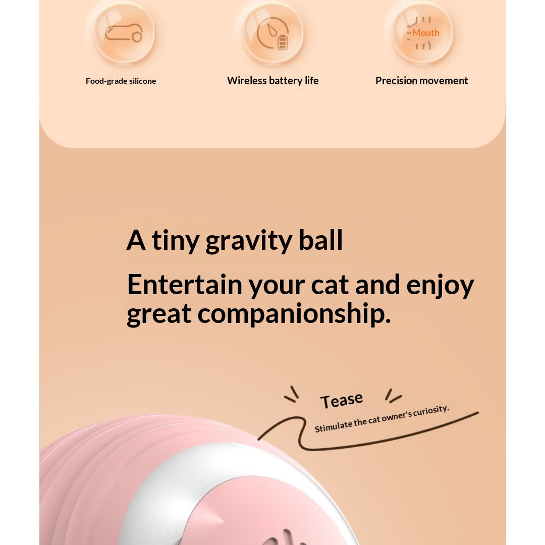 Automatic Self-Play Cat Toy Ball
