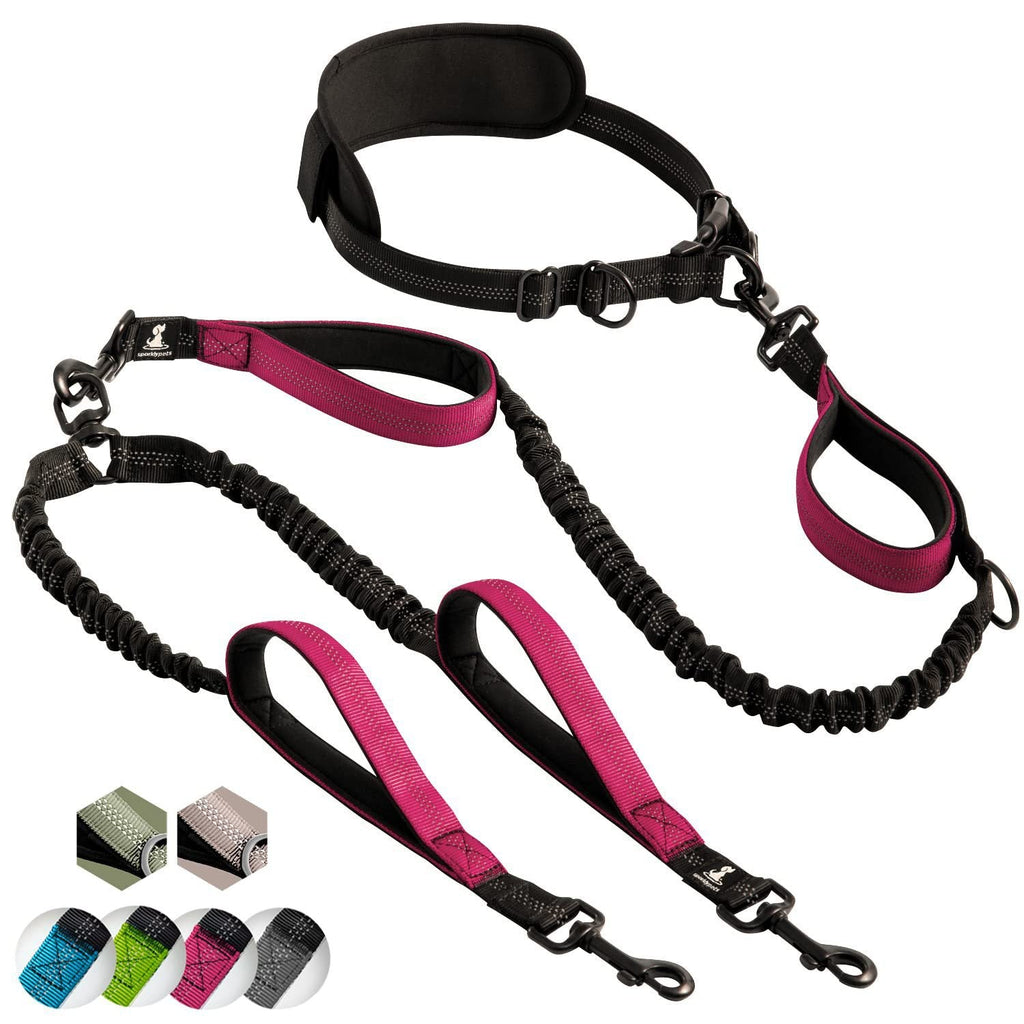 Amazon Pet Supplies Multifunctional Reflective Leash Sports Fitness Running Leash Dog Leash Wholesale