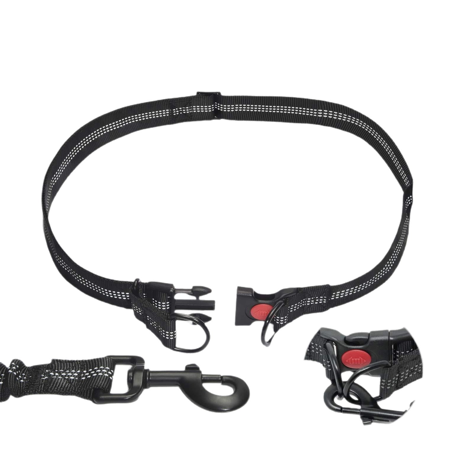 2025 Cross-Border Hot-Selling Multifunctional Dog Leash Waist Bag Pet Set For Walking And Running, Nylon Reflective Traction Rope