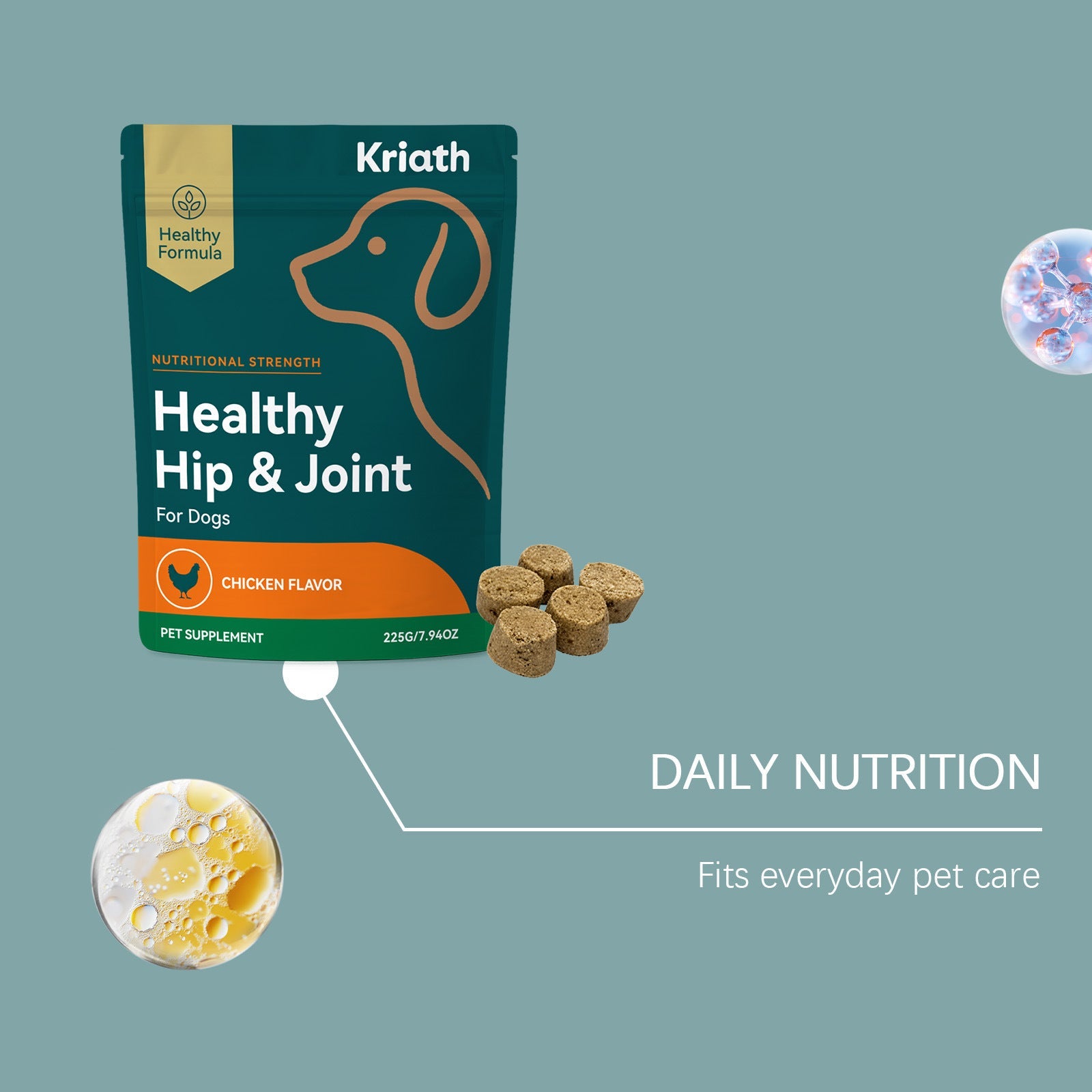 Dog Nutrition Chewable Tablets Gentle Care Dog Joints Flexible And Comfortable Pet Daily Care