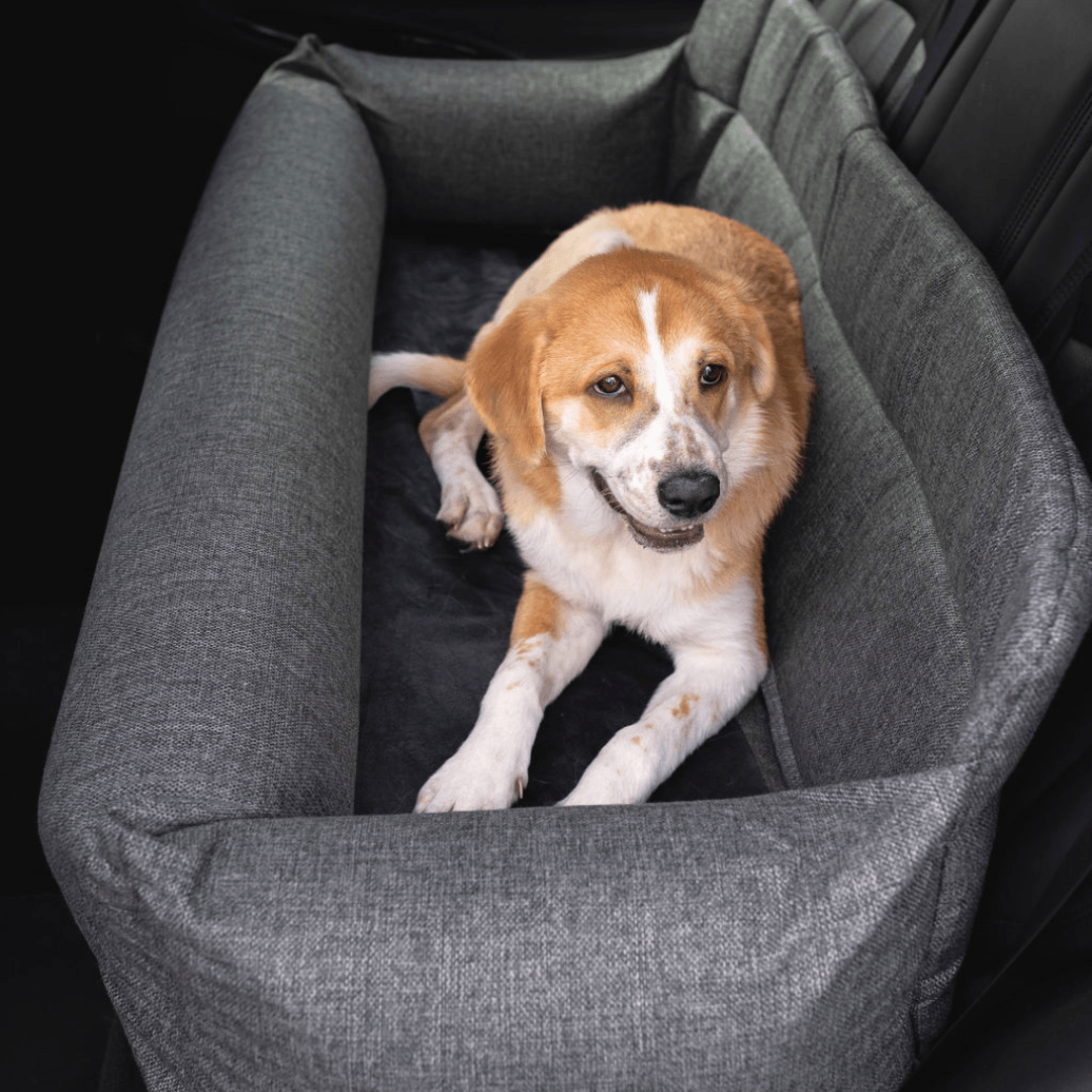 PupProtector™ Performance Tweed Memory Foam Dog Car Bed