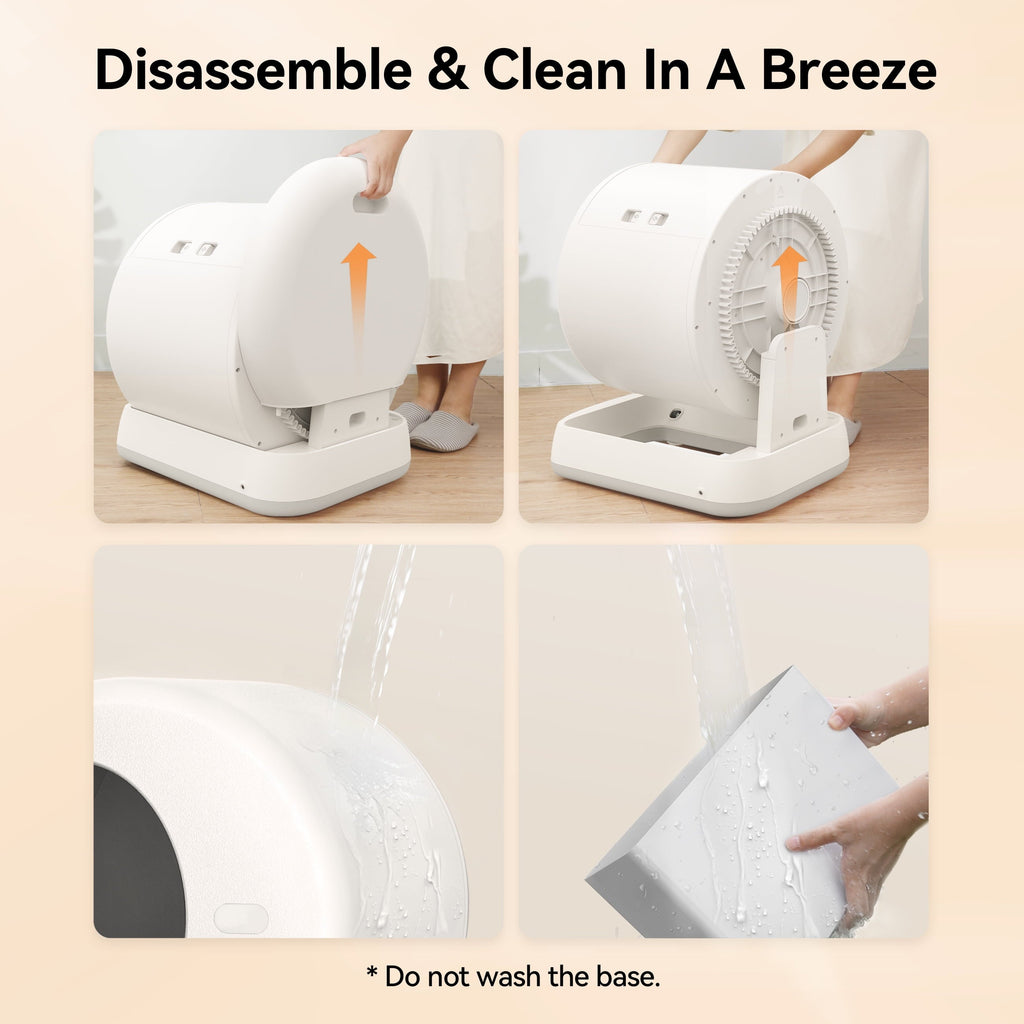 Smart Automatic Self-Cleaning Cat Litter Box