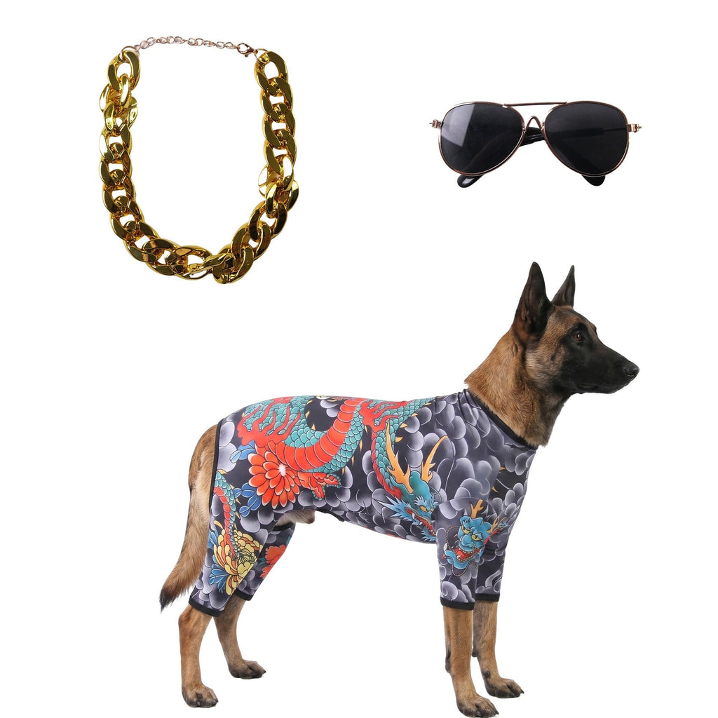Pet Tattoo Four-Legged Apparel Dog Clothing