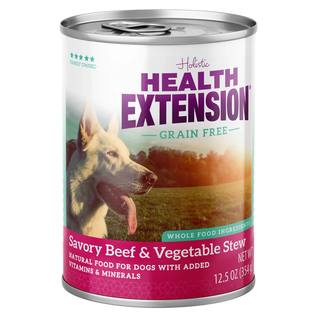 Health Extension Beef Stew Grain Free Dog Food Can (12.5oz)