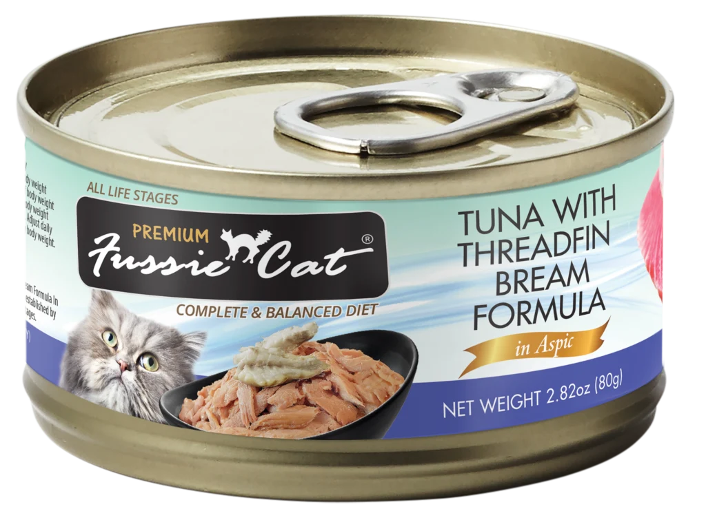 Fussie Cat Premium- Tuna With Threadfin Bream Formula In Aspic (2.8oz)