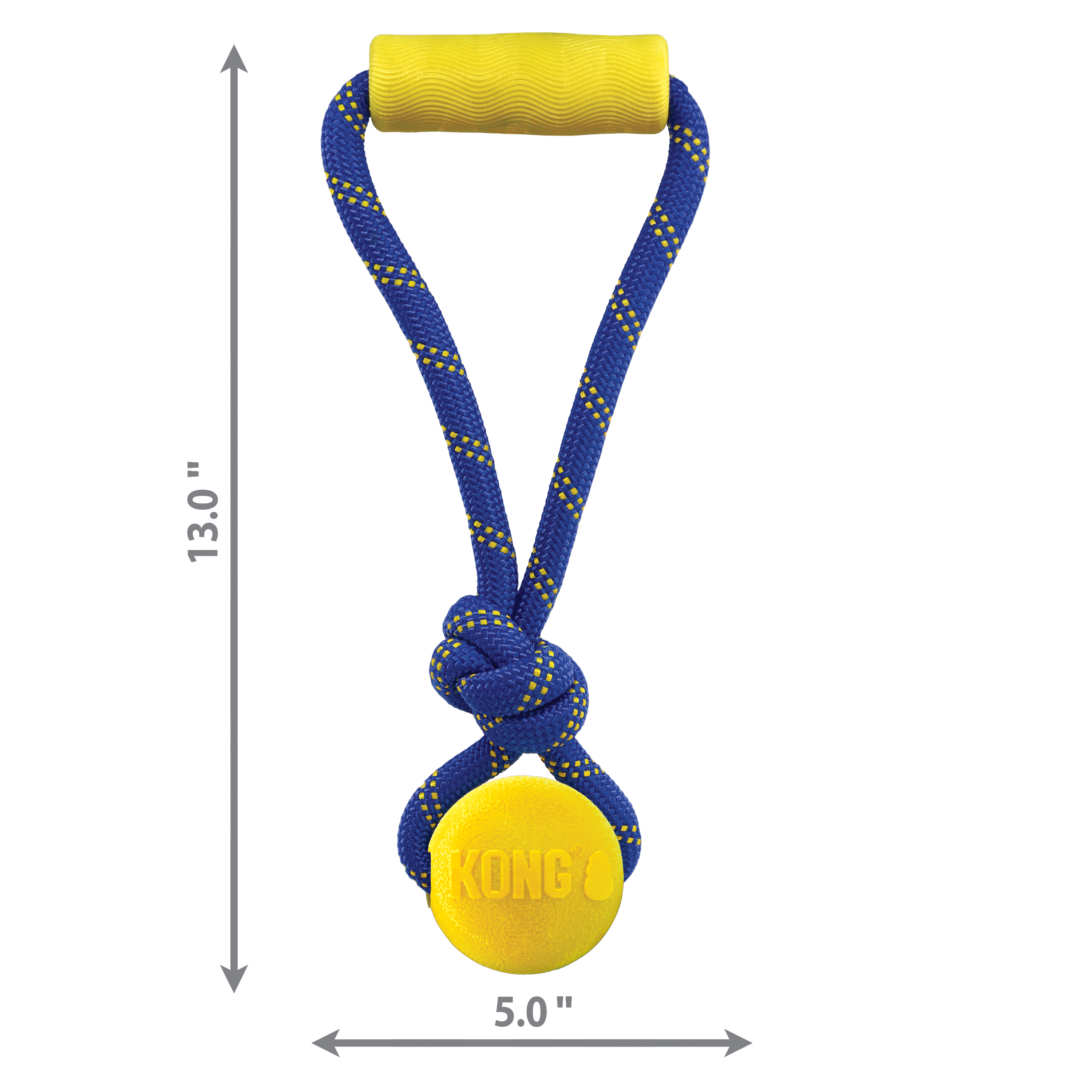 Kong Jaxx Brights Tug w/Ball Medium