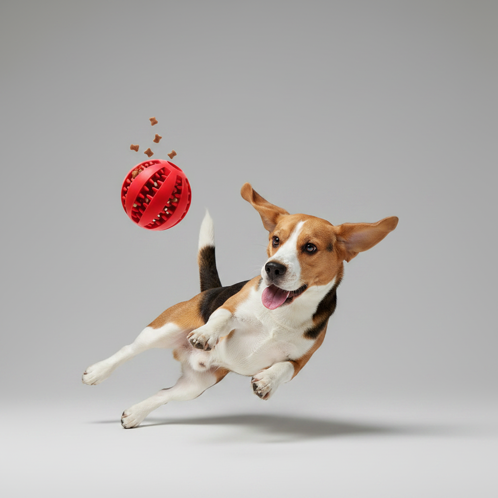 Interactive Leakage Treat Ball