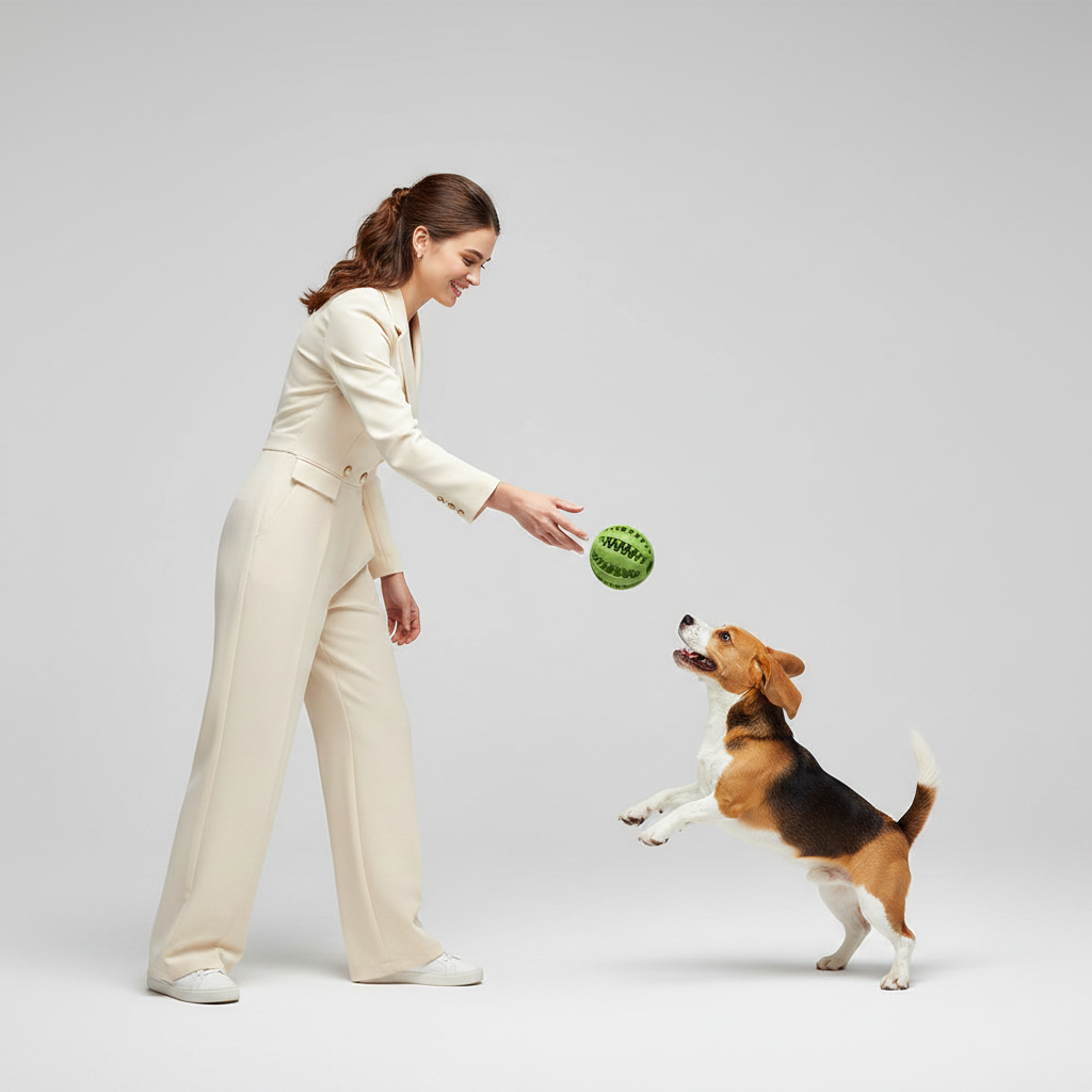 Interactive Leakage Treat Ball