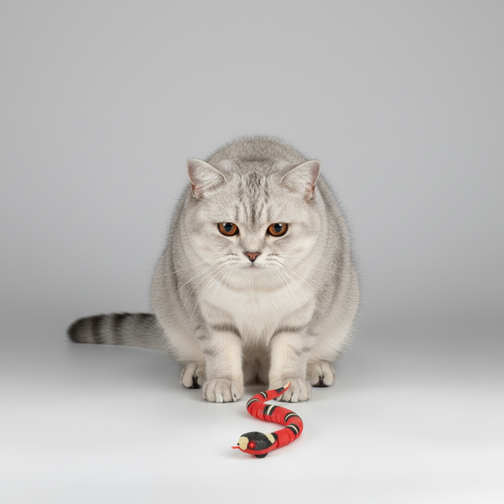 Interactive Robotic Snake Cat Toy