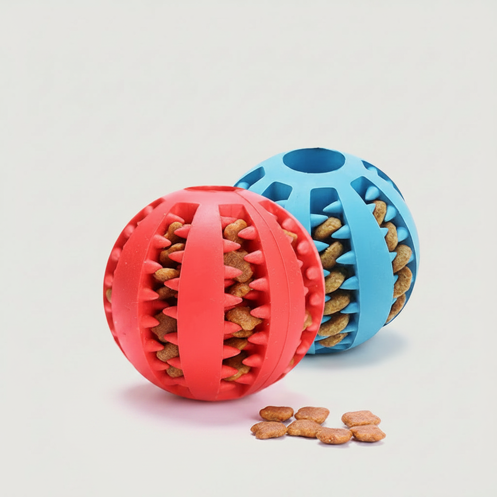 Interactive Leakage Treat Ball