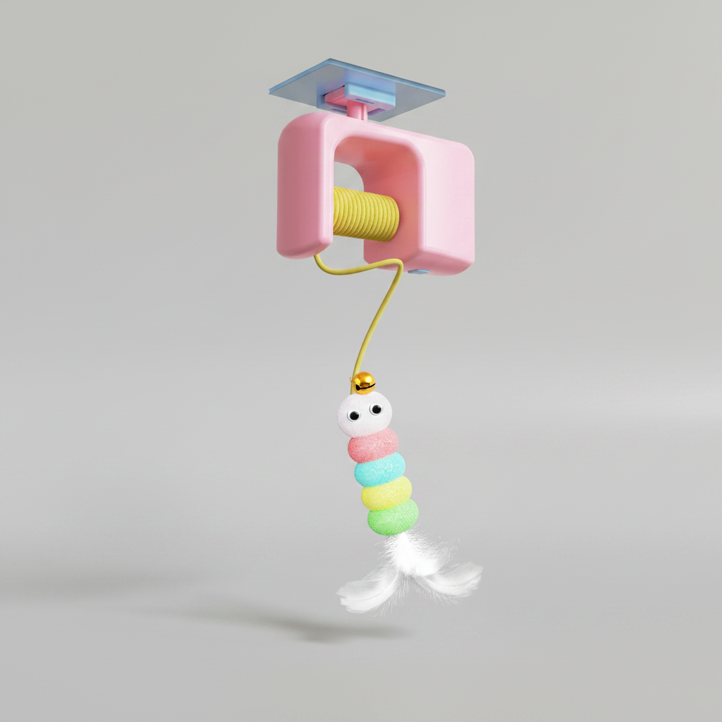 Automatic Hanging Yo-Yo Cat Teaser