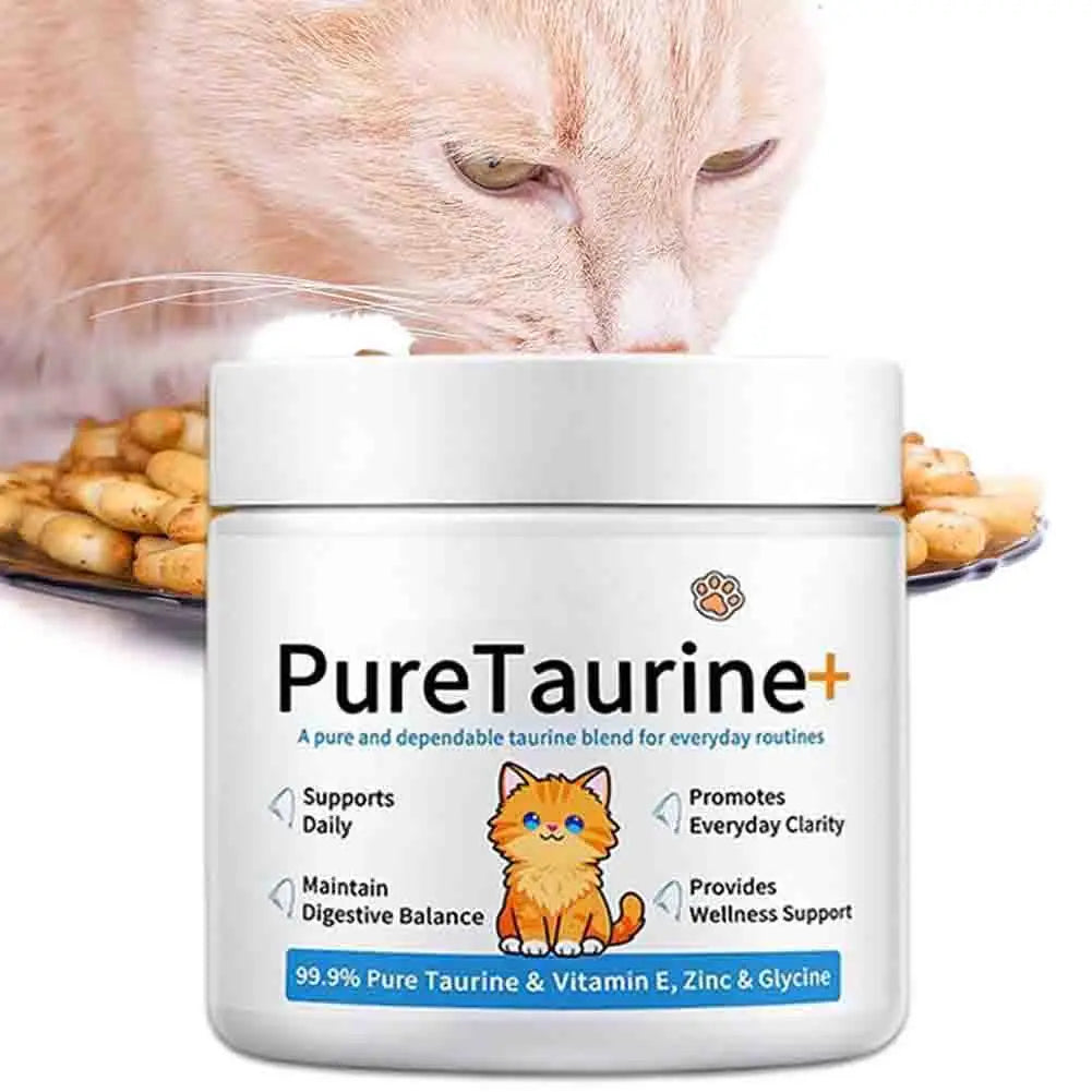 200g Taurine For Cats Taurine Powder Supplement Support Support Heart Health And Maintain Daily Nutritional Supplements