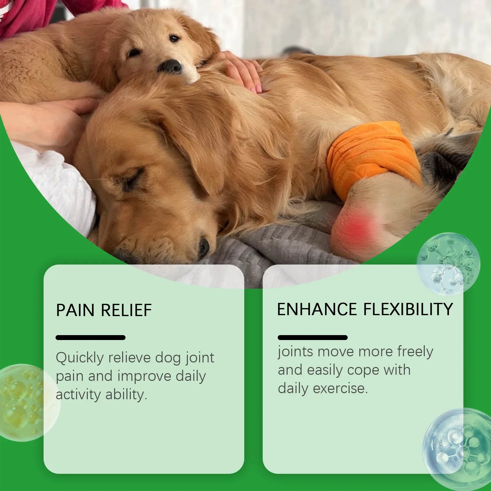 Dog Joint Care Tablets, Support Joint Mobility, Boost Vitality, Maintain Cartilage Health, Daily Nutritional Support For Dogs