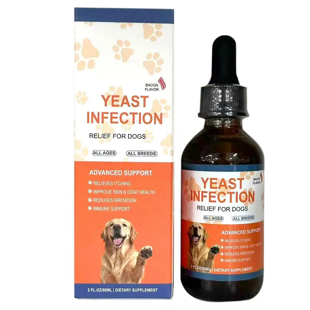 60ml Pet Yeast Drops - Regulate Digestive System, Improve Diarrhea And Constipation, And Enhance Skin And Hair Health