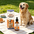 Kriath Dog Supplement Drops Promote Nutrient Absorption Improve Immune Defense Ability Gentle Formula Dog Oral Liquid Supplement
