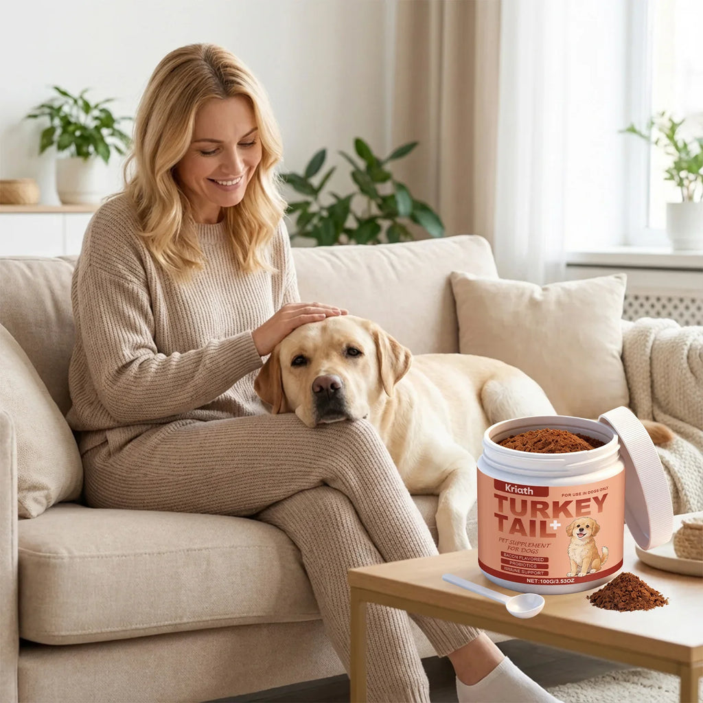 Dog Nutrition Health Supplement Powder Improve Pet Vitality Balance Intestinal Flora Skin Coat Wellness Boost Body Defense 100g