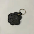 Dog Hair Collector Keychain Leather Pet Memorial Keepsake for Dogs and Cats, Fur Storage Pendant Charm Gift Keychain