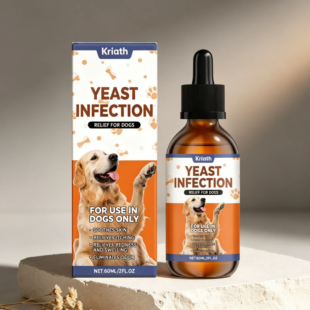 Kriath Dog Supplement Drops Promote Nutrient Absorption Improve Immune Defense Ability Gentle Formula Dog Oral Liquid Supplement