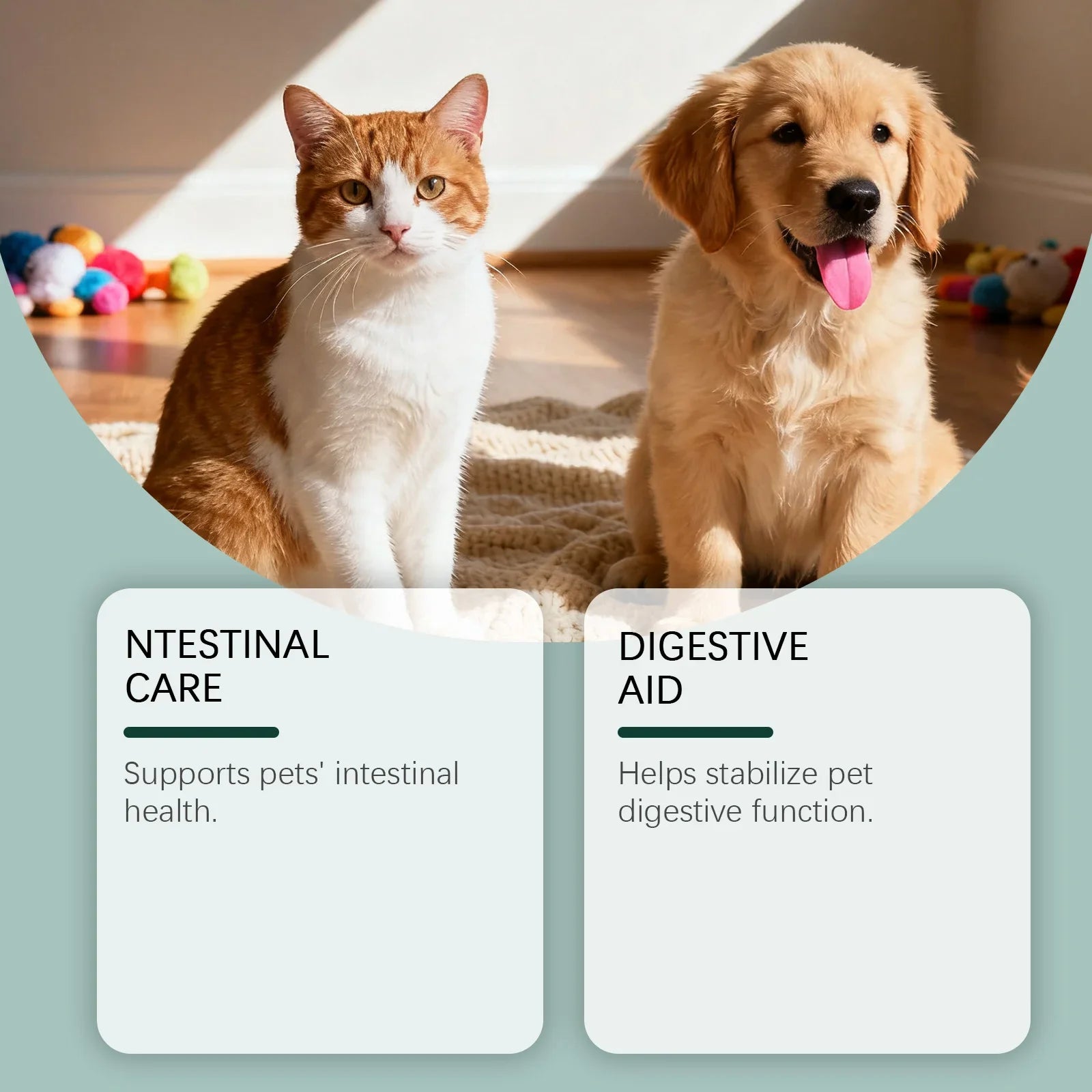Pet Collagen Drops Joint Care Skin Coat Nourish Gut Digestive Support Immune System Maintenance Liquid Nutrition Supplement 60ml