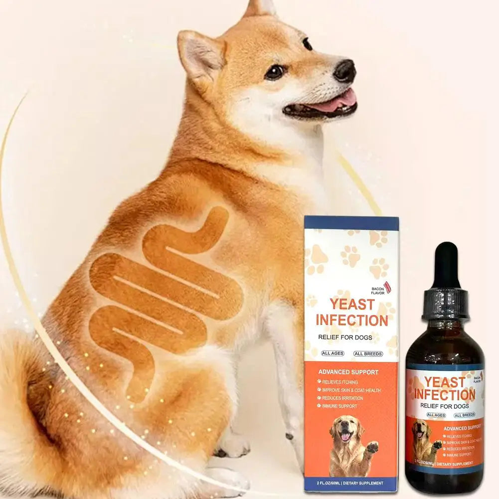 3pcs(Buy 2 Get 1 Free)Pet Yeast Probiotic Drops - Gut Health Supplement for Dogs & Cats Supports Digestive Health