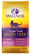 Wellness Complete Health Adult Grain Free Indoor Salmon and Herring Cat Food (5.5lb)