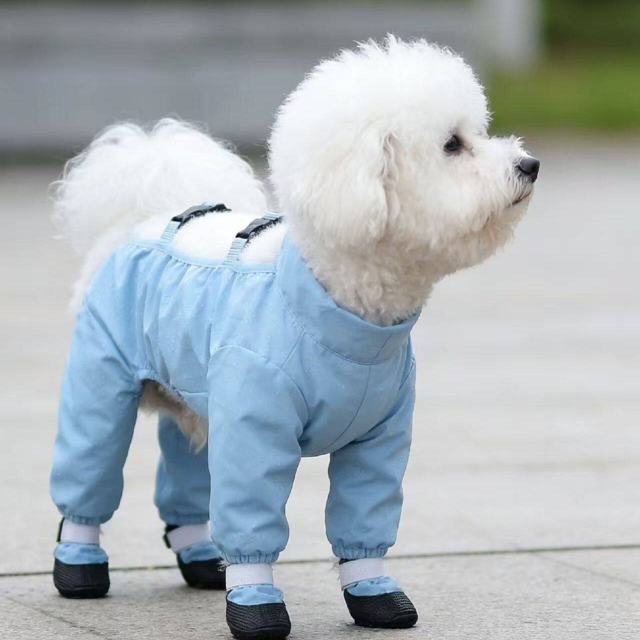 Dog Dust-proof Pants Full-length Waterproof And Urine-resistant
