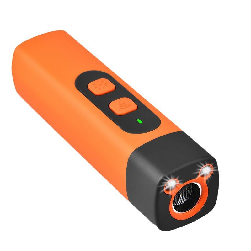 Dog Training Device - Ultrasonic Sound Trainer For Dogs, Handheld No Shock No Spray Bark Control Tool - No Collar Needed Pet Behavior Aid For Training And Focus