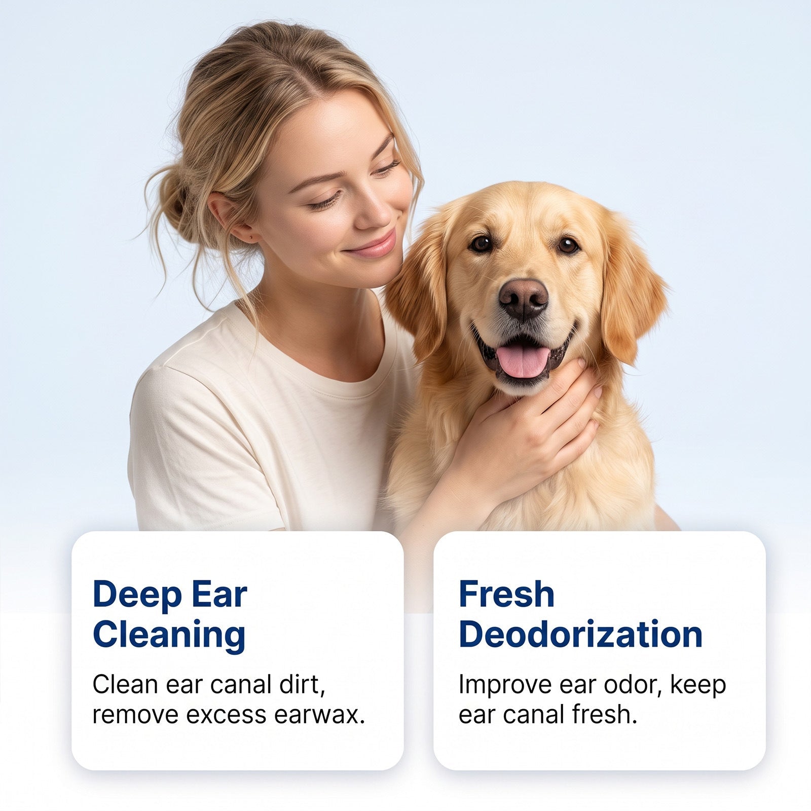 Pet Ear Cleaning Liquid Cat And Dog Ear Cleaning Liquid Gentle Cleaning Ear And Ear Canal Refreshing And Comfortable Daily Care