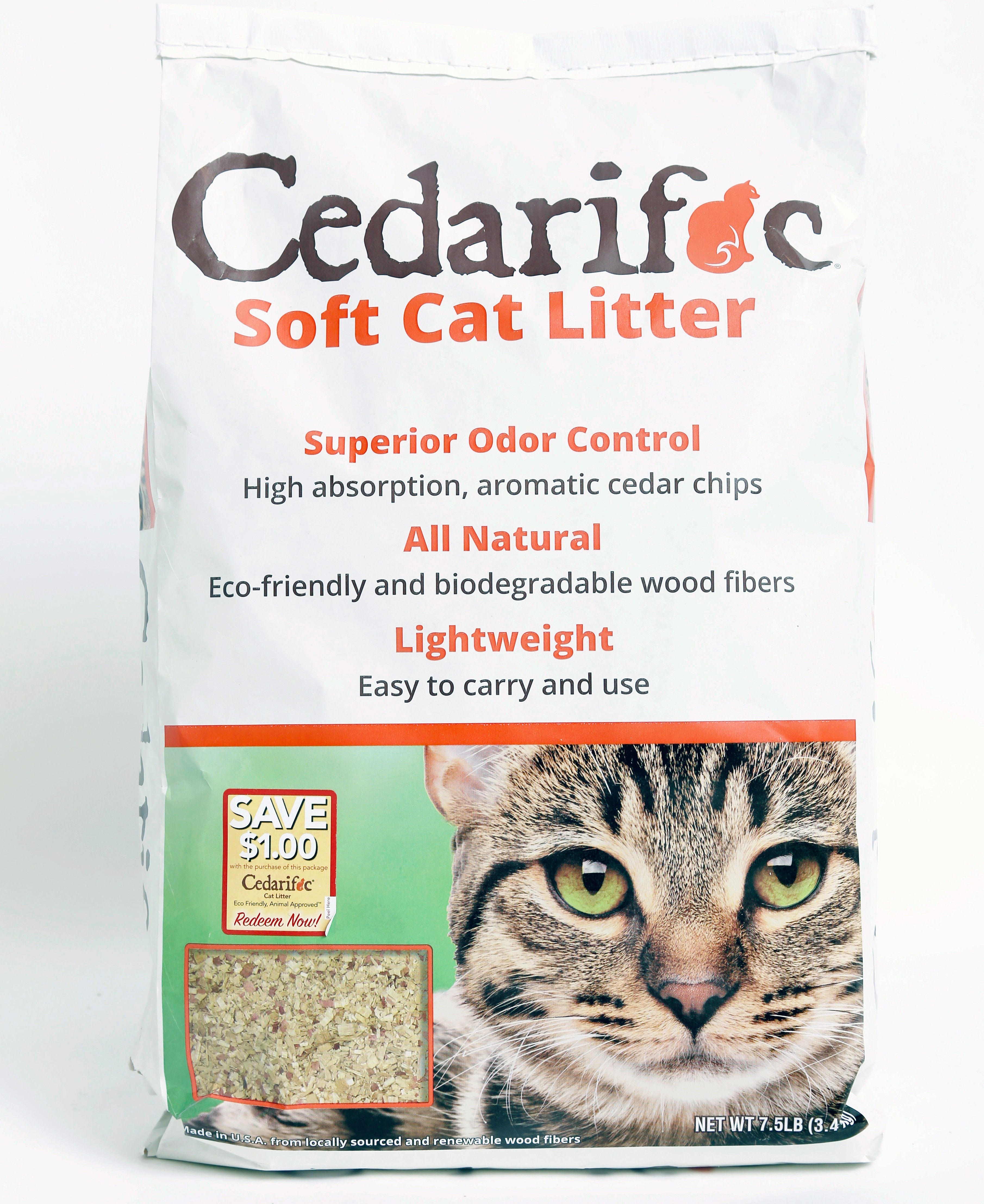Northeastern Cedarific Cat Litter (7.5lb)