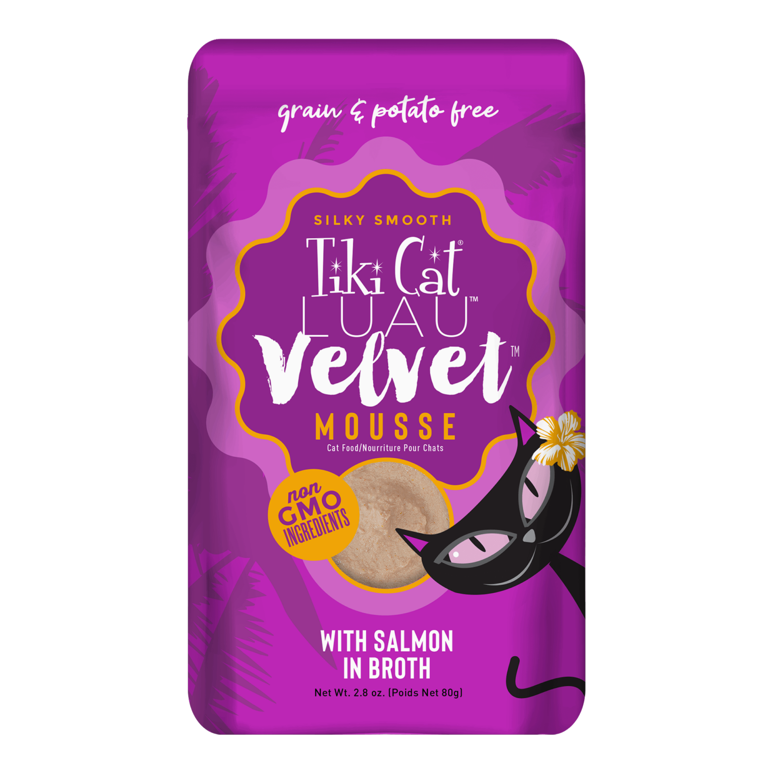 Tikicat Adult Velvet Mousse Salmon (2.8oz)